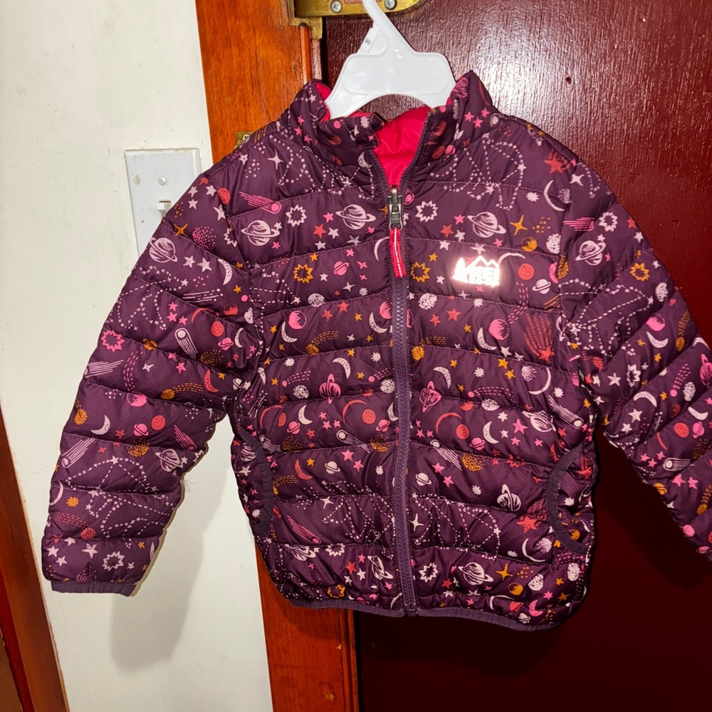 Sold—Toddler girls reversable Jacket